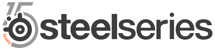 SteelSeries 15th logo text